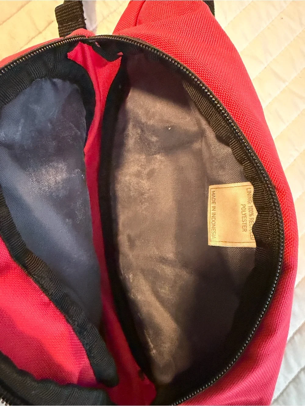 adidas Red and Black Fanny Pack Belt Bag